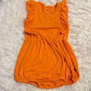 Kyte Tangerine Bubble Romper